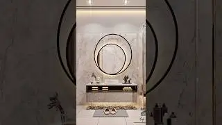 The Most UNIQUE Bathroom Design I've Ever Seen! (Stone, Wood & Glass BLEND)
