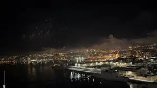 Good bye 2025Hello 2026🙏❤️🎆 🎇 #happynewyear #spain Grand Canaria #celibration #travel #cruiseshipe