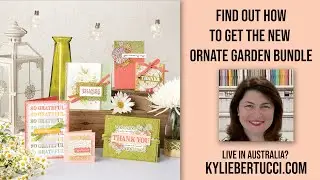 NEW Stampin' Up!&reg; Ornate Garden Suite