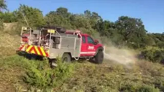 Off Road Demo: F550 Skeeter Rescue-Side