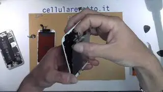 iphone 6 sostituzione gruppo vetro touch lcd