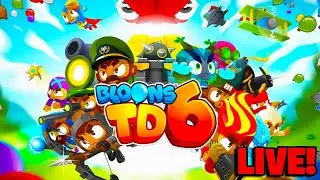 BLOON TOWER DEFENCE 6 LIVE! TIME TO BREAK MY PC