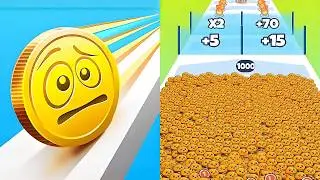 Coin Rush vs Food Run 💥 EPIC SpeedRun Challenge - All Levels Unlocked (Android,iOS)