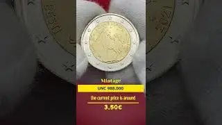 Estonia 2 euro, 2021 Wolf