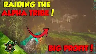 RAIDING THE ALPHAS! | ARK MTS Crystal Isles S1 EP5