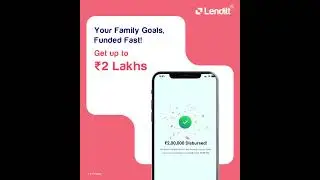 Lenditt offers personal loans up to ₹2 lakhs!