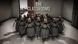Beating The Classrooms with 20 CURSED DOLLS