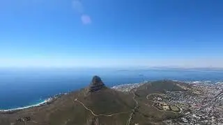 Table Mountain   after a *hot* hike up