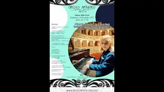 Recital di Alberto Cartuccia Cingolani al Circolo Artistico di Arezzo