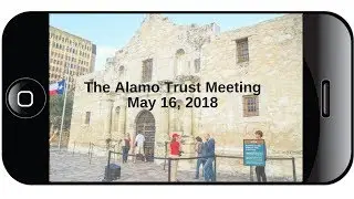 The first open public meeting of the Alamo Trust