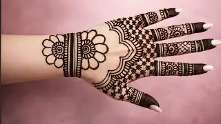 ✨🔥 Ultra Realistic Full Hand Mehndi Design | Bridal Arabic Henna Art 2025 💍🌿