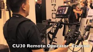 NAB 2012 Libec Jib50, Remo30 remote head, Cu30, LX7, LX5