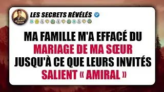 Ma famille m'a effacé du mariage de ma sœur — jusqu'à ce que leurs invités saluent : « Amiral »