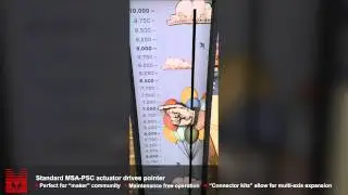 Makers Week 2015 - Belt Driven Actuator Used in Unique Balloon Scale