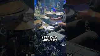 Hot Take: Being a #lefty playing a right-handed kit is an advantage. #shorts #short #thoughts #drum