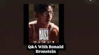 Marty Supreme Movie Q&A with the film&rsquo;s writer Ronald Bronstein 