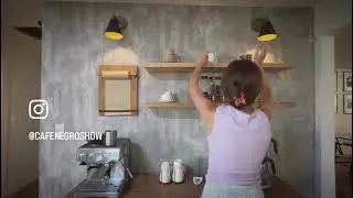 Setting up my new coffee bar from scratch! #coffee #coffeelover #diy #life 