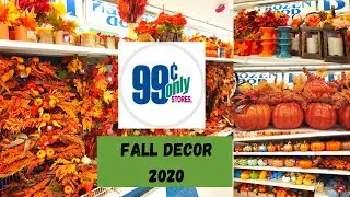 99 CENT ONLY STORE Fall Decor 2020 | Shop With Me