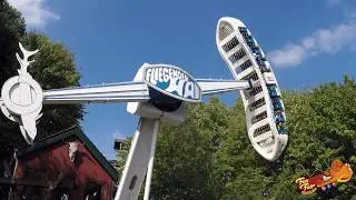 FLIEGENDER HAI Thrills on the Huss Ranger Ride at Hansa Park 2018 🇩🇪