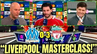 MARSEILLE 0&ndash;3 LIVERPOOL &ndash; GERRARD REACTS! SALAH IS BACK AS ARNE SLOT STUNS EUROPE