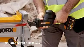 Worx WX501 26mm Nitro Cordless Brushless Reciprocating Saw - WORX UK