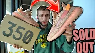 FIGHT at YEEZY RELEASE! ADIDAS YEEZY 350 CLAY V2 RELEASE DAY REVIEW!