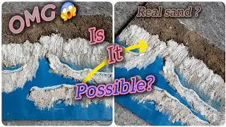 Using *REAL SAND* To make Art??🎨 😱 Is it possible??🤔