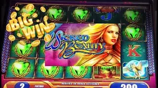 WICKED BEAUTY SLOT MACHINE - BIG WIN BONUS
