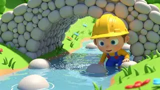 Roblox Little Builder Lost His Pickaxe | Funny Toddler Song | Kids Rhymes
