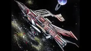 Space art - galaxies, planets, space shuttles. Art by Sofia Metal Queen (Sofia Goldberg)