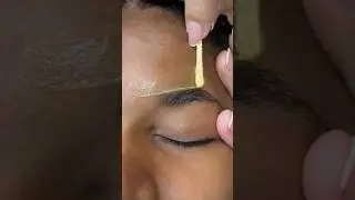 Ugly eyebrows transformation