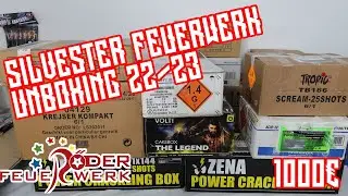 1000€ Röder Feuerwerk Unboxing 2022/23 | Silvester Feuerwerk Unboxing 2022/23 | DasPyroMeer