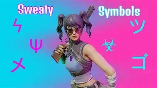 Sweaty Symbols To Put In Your Fortnite Name (All in the desc)