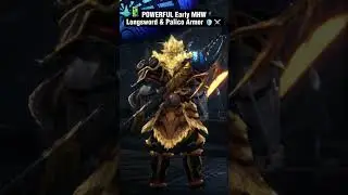 STRONG Early Game Event Gear in Monster Hunter World #MHW #Shorts
