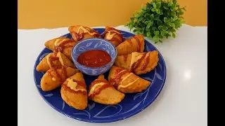 لقمه های پر از عشق ؛پیراشکی گوشت با طعم خاطره انگیز 🥐🥐