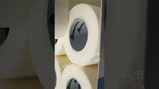kenpore plus Romsons microporous adhesive paper tape..#medical #youtube #viral #subscribe #fam