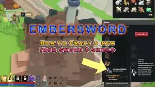 How to make Iron Sword and Shield | Ember Sword
