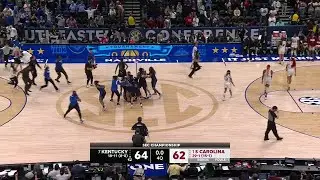 #1 South Carolina SHOCKED By UNRANKED Kentucky's GAME-WINNING 3 To Win SEC Tournament Championship!