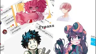Bnha || Lyrics Prank || Freaks || Class 1-a