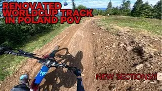 Poland DH World Cup Track | Fresh Lines & New Features!