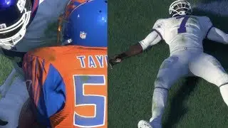 Lawrence Taylor KNOCKS Michael Vick UNCONSCIOUS! Madden 18 Ultimate Team Gameplay