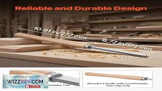 VEVOR Wood Lathe Turning Tool Set 6PCS Lathe Roughing Finishing Detailing Hollow