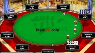 Omaha Hi/Lo Strategy: Hand Reviews - Rush PLO8 MTT - Teamo8 Member #14