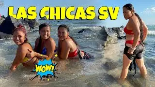 PATRICIA, JESSICA Y NEREIDA Se Les Nota Una Enorme Alegría de Visitar LOS COBANOS - Playa Hermosa
