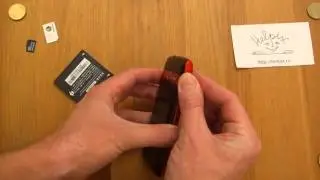 Alcatel OT-992D - Распаковка, первое включение