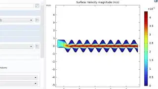 Simulating Nonisothermal Flow in MEMS Plate Heat Exchangers | COMSOL
