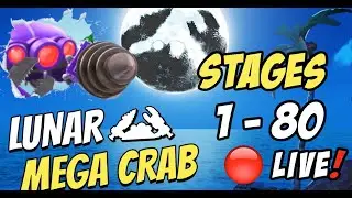 🔴 LIVE - Boom Beach LUNAR Mega Crab 2022 | Stages 1-80 | Boom Beach