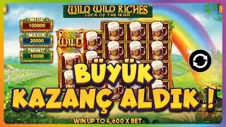 SLOT OYUNLARI 🍀 WILD WILD RICHES 🍀 B&Uuml;Y&Uuml;K KAZAN&Ccedil; ALDIK !