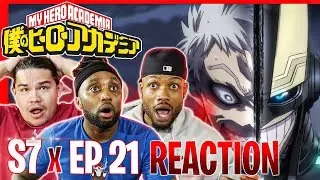 MY HERO ACADEMIA (S7 x Ep21) ANIME REACTION || BATTLE WITHOUT A QUIRK