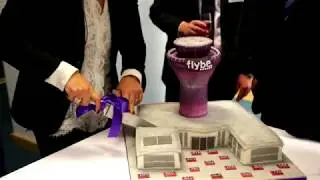 Flybe purple reigns at Birmingham Airport!